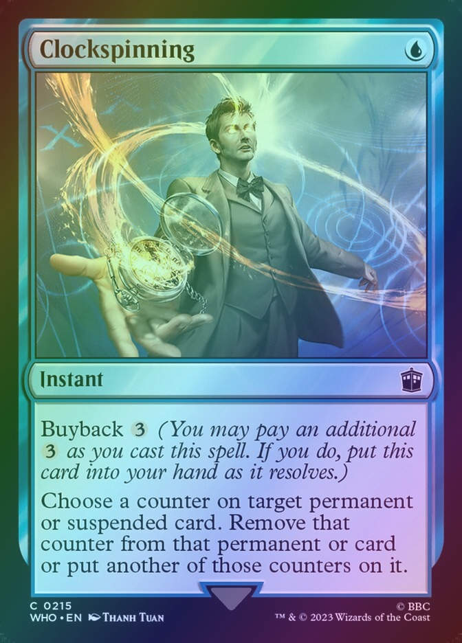 Clockspinning (WHO) (215) / Foil
