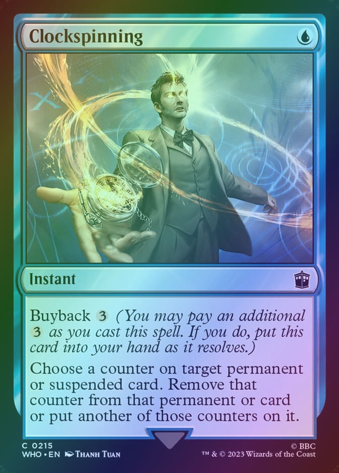 Clockspinning (WHO) (215) / Foil