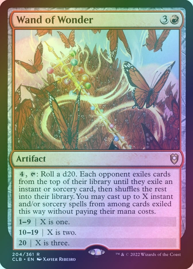 Wand of Wonder (CLB) (204) / Foil