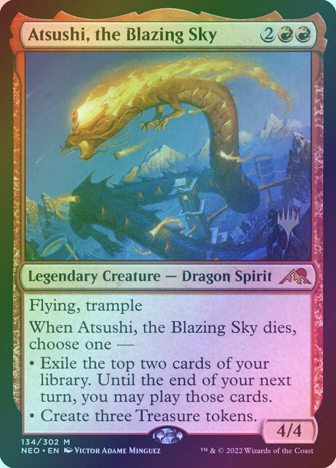 Atsushi, the Blazing Sky (PNEO) (134p) / Foil
