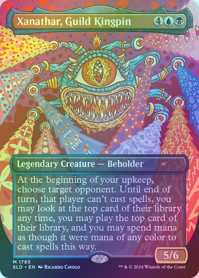 Xanathar, Guild Kingpin (SLD) (1785) / Borderless / Foil