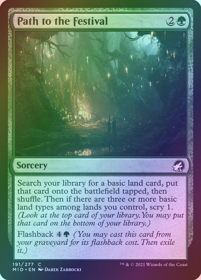 Path to the Festival (MID) (191) / Foil
