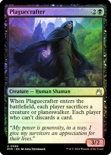 Plaguecrafter (rvr) (89) / Foil