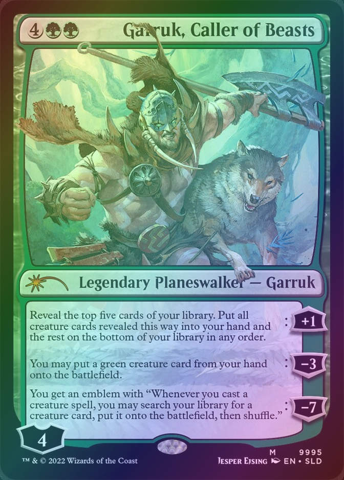 Garruk, Caller of Beasts (SLD) (9995) / Foil