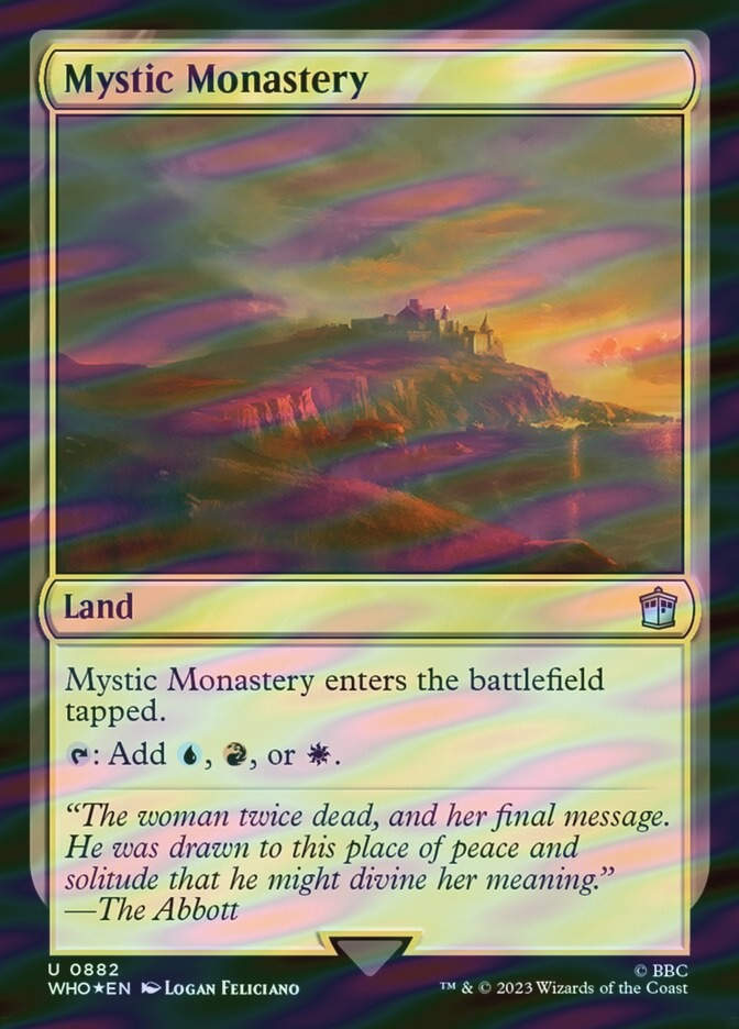 Mystic Monastery (WHO) (882) / Surge Foil