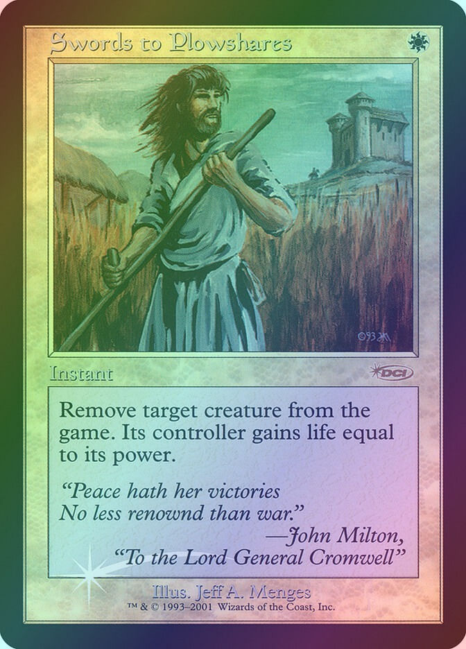 Swords to Plowshares (F01) (6) / Foil