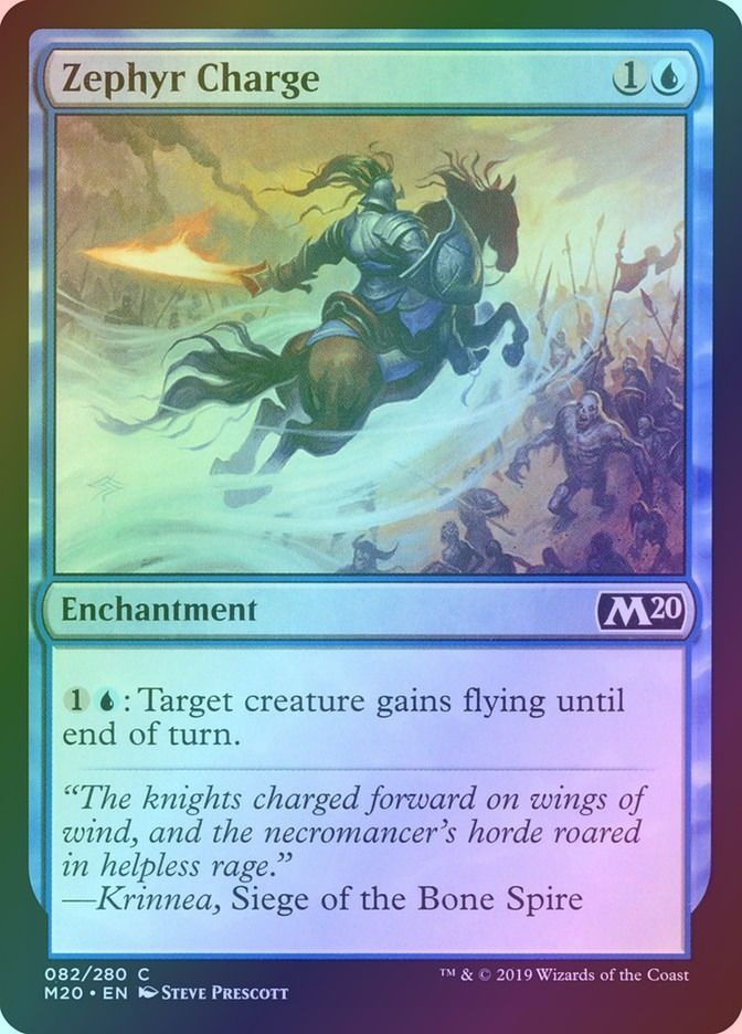 Zephyr Charge (M20) (82) / Foil