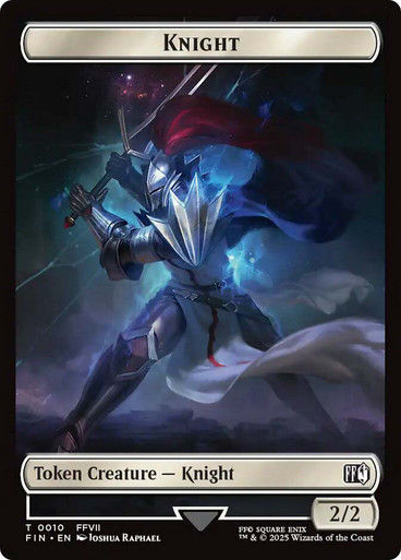 Hero Token T03 // Knight (TFIN) — cara 2 de 2
