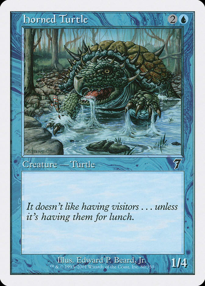 Horned Turtle (7ED) (80)