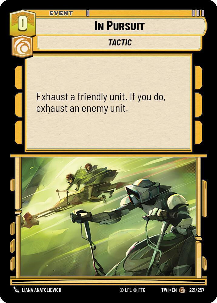 In Pursuit (TWI) (221/257) / Foil