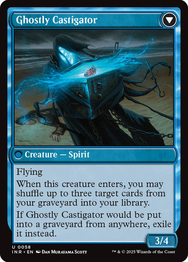 Covetous Castaway // Ghostly Castigator (INR) (58) — cara 2 de 2