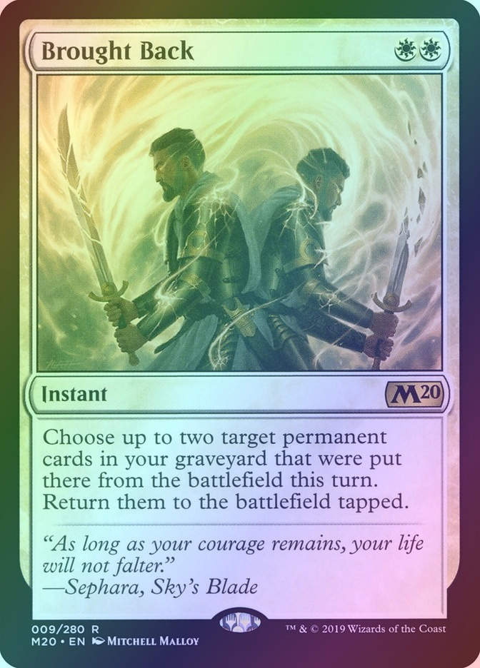 Brought Back (M20) (9) / Foil