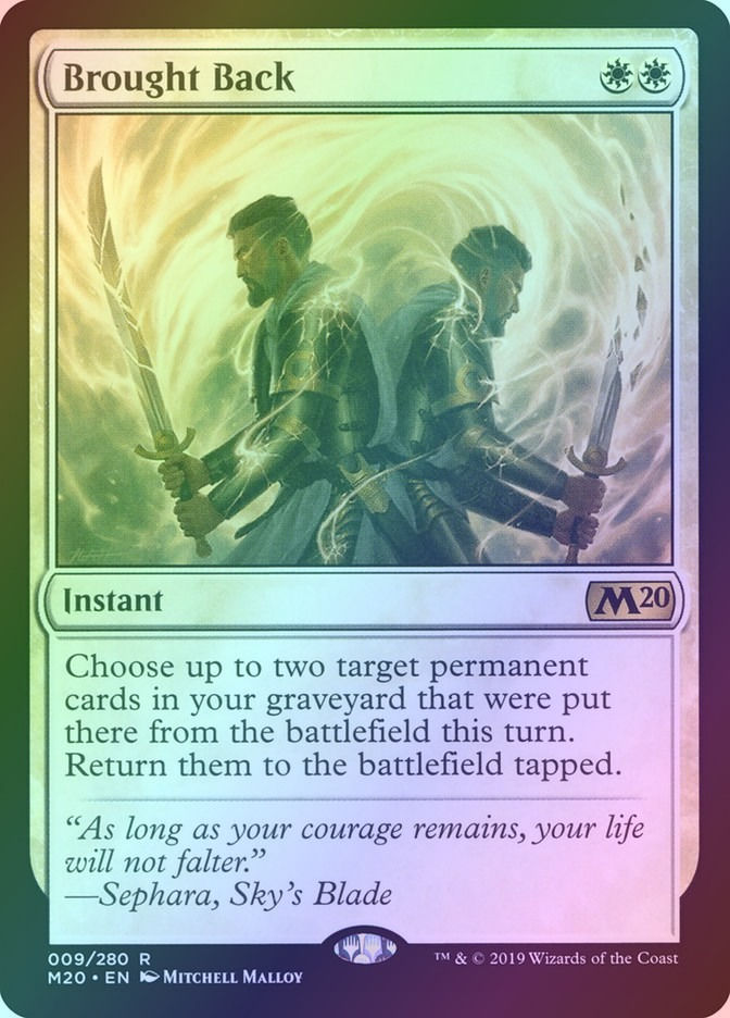 Brought Back (M20) (9) / Foil