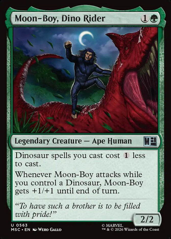 Moon-Boy, Dino Rider (MSC) (563)