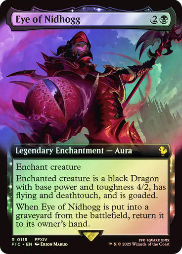 Eye of Nidhogg (FIC) (115) / Extended Art / Foil