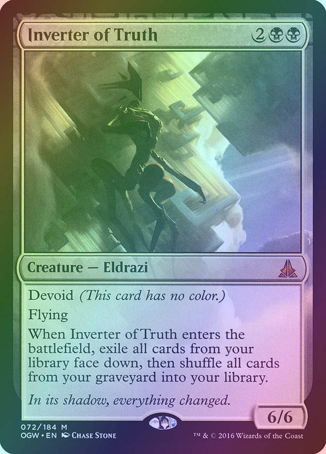 Inverter of Truth (OGW) (72) / Foil
