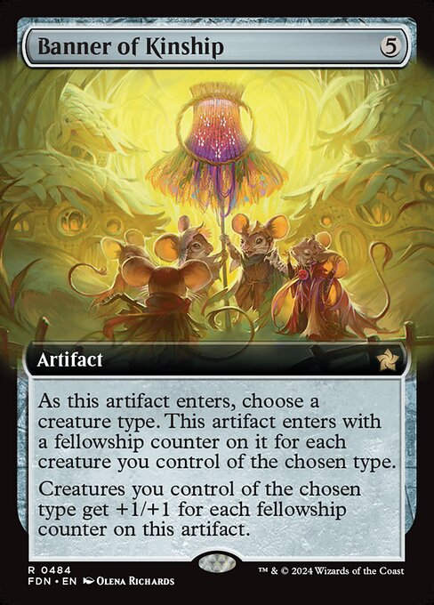 Banner of Kinship (FDN) (484) / Extended Art