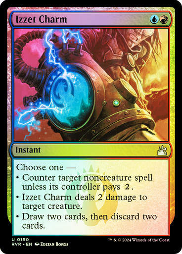 Izzet Charm (rvr) (190) / Foil