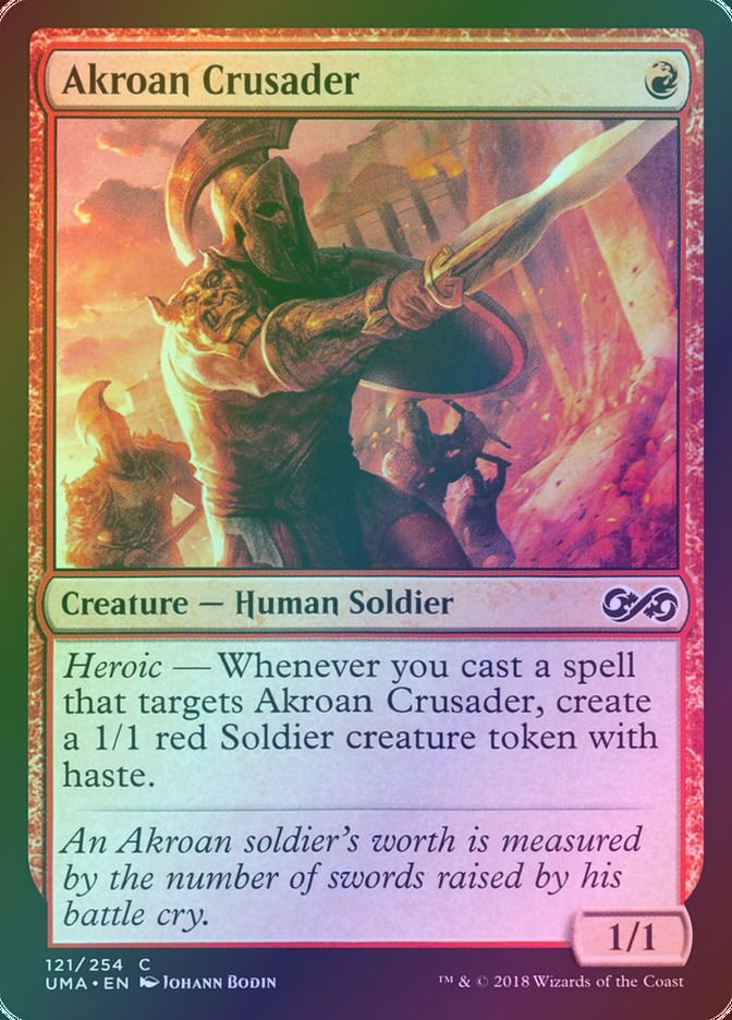 Akroan Crusader (UMA) (121) / Foil