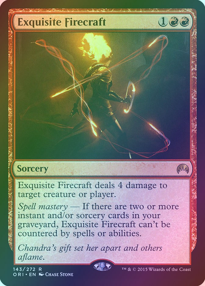 Exquisite Firecraft (ORI) (143) / Foil
