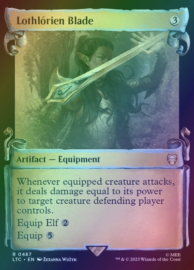 Lothlórien Blade (LTC) (487) / Showcase / Foil