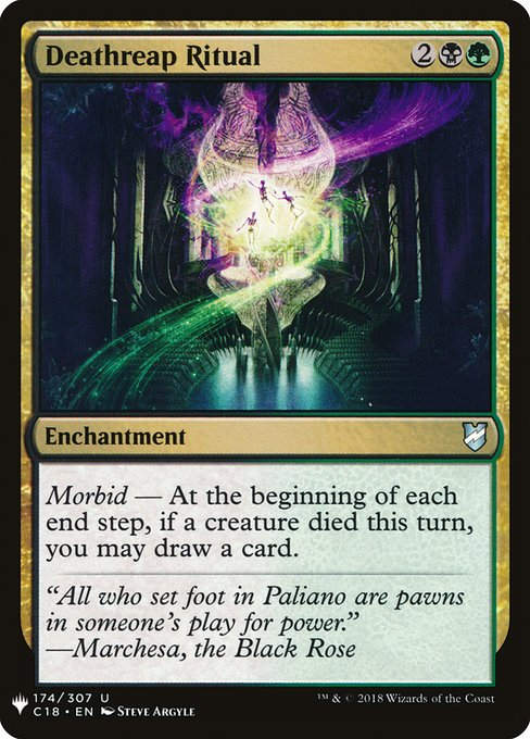 Deathreap Ritual (PLST) (C18-174)
