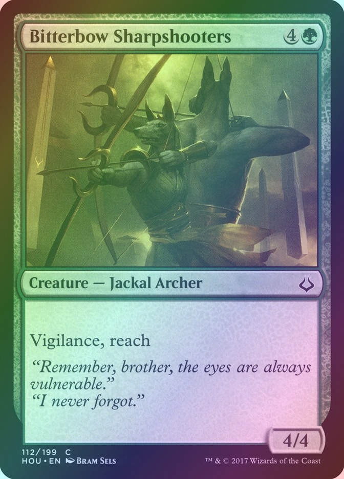 Bitterbow Sharpshooters (HOU) (112) / Foil