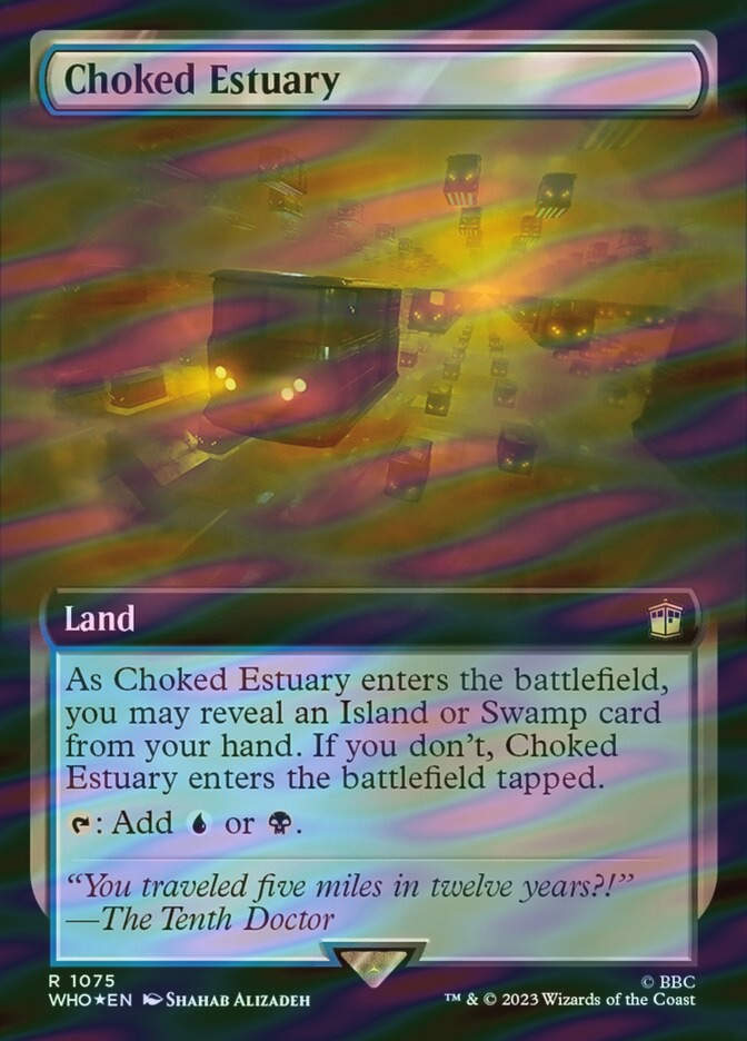 Choked Estuary (WHO) (1075) / Extended Art / Surge Foil