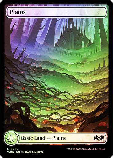 Plains (woe) / Full Art / Foil