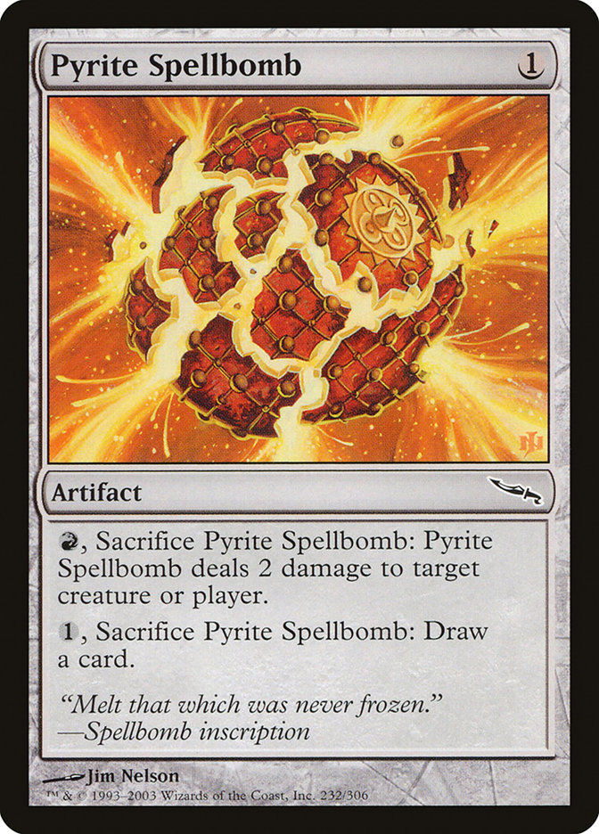 Pyrite Spellbomb (MRD) (232)