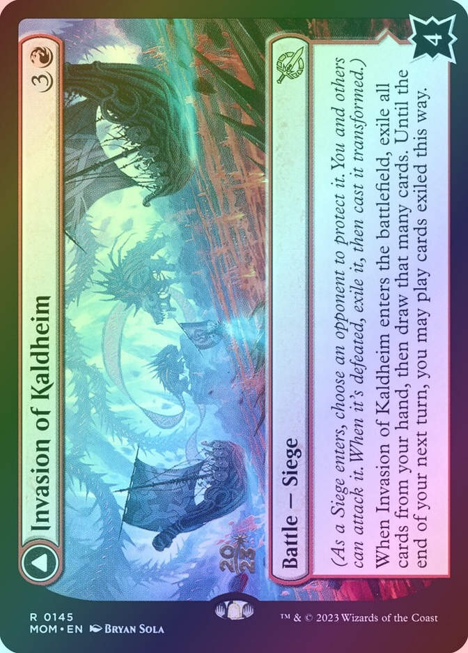 Invasion of Kaldheim // Pyre of the World Tree (PMOM) (145s) / Foil