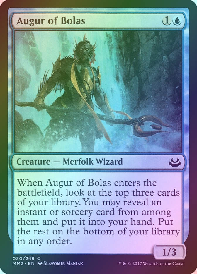 Augur of Bolas (MM3) (30) / Foil