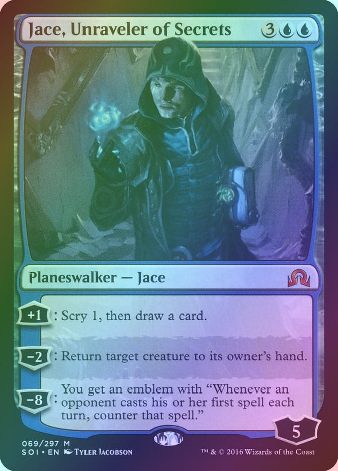 Jace, Unraveler of Secrets (SOI) (69) / Foil