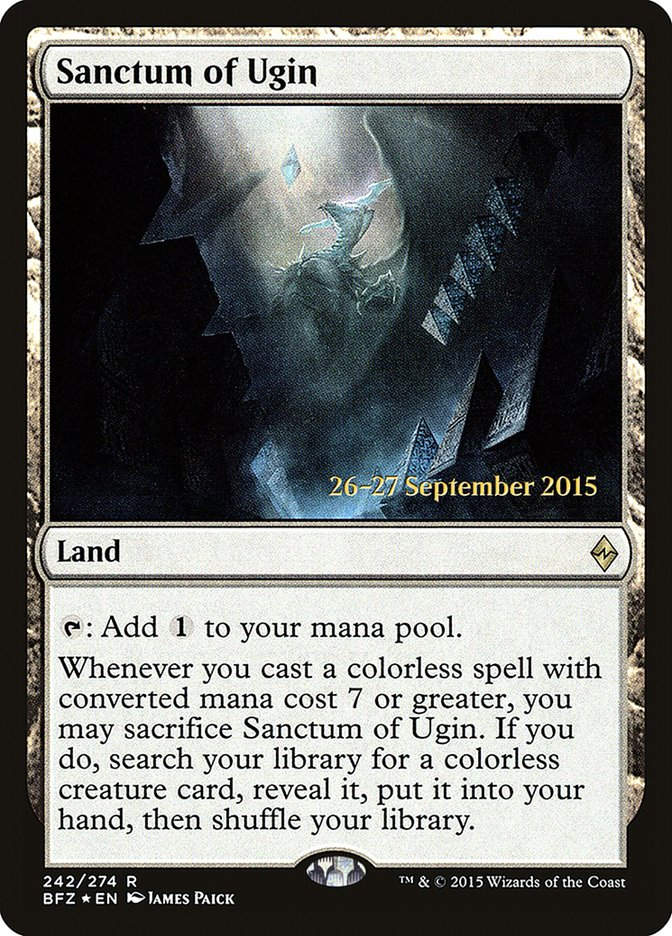 Sanctum of Ugin (PBFZ) (242s) / Foil