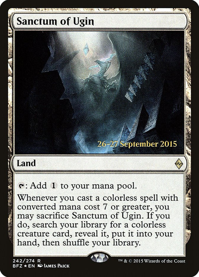 Sanctum of Ugin (PBFZ) (242s) / Foil