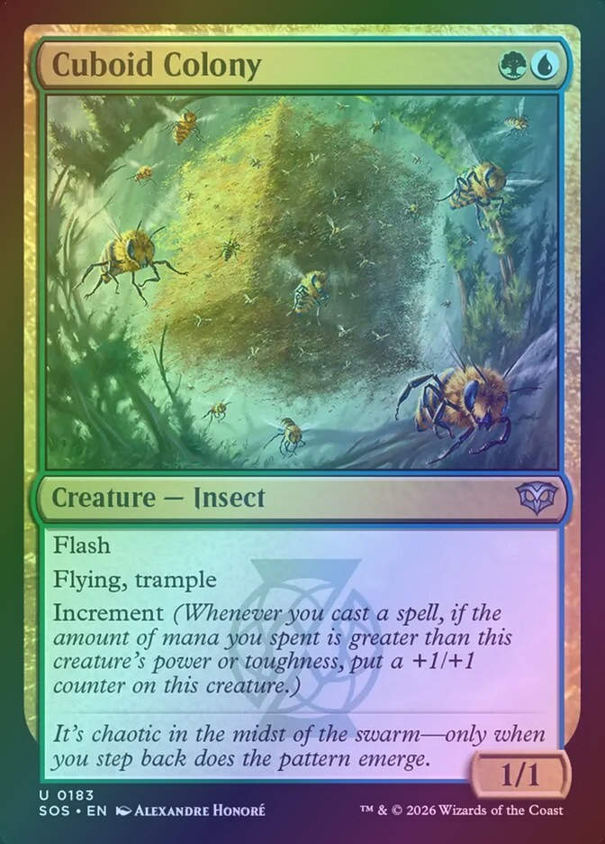 Cuboid Colony (SOS) (183) / Foil