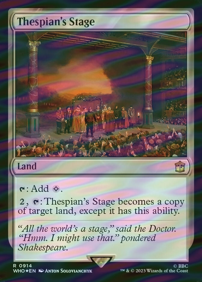 Thespian's Stage (WHO) (914) / Surge Foil