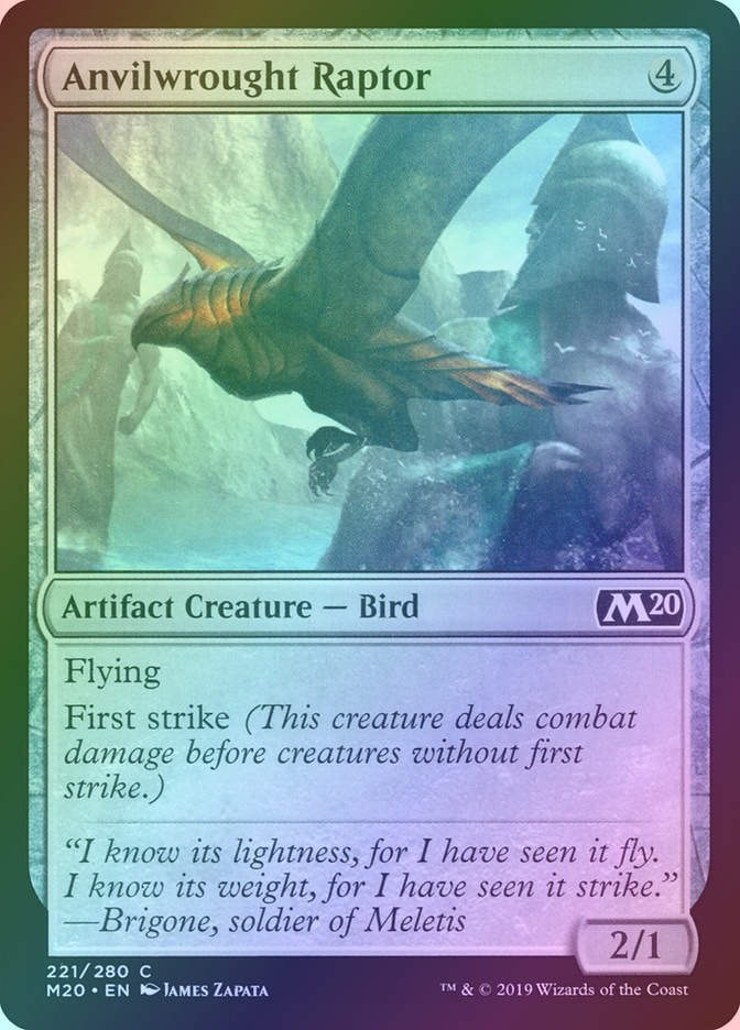 Anvilwrought Raptor (M20) (221) / Foil