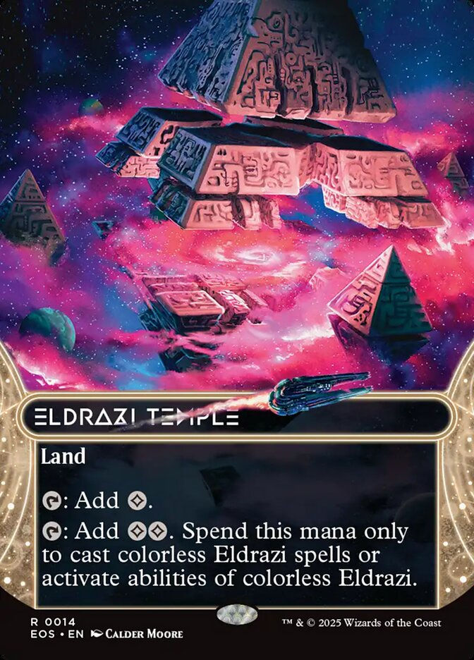 Eldrazi Temple (EOS) (14) / Borderless