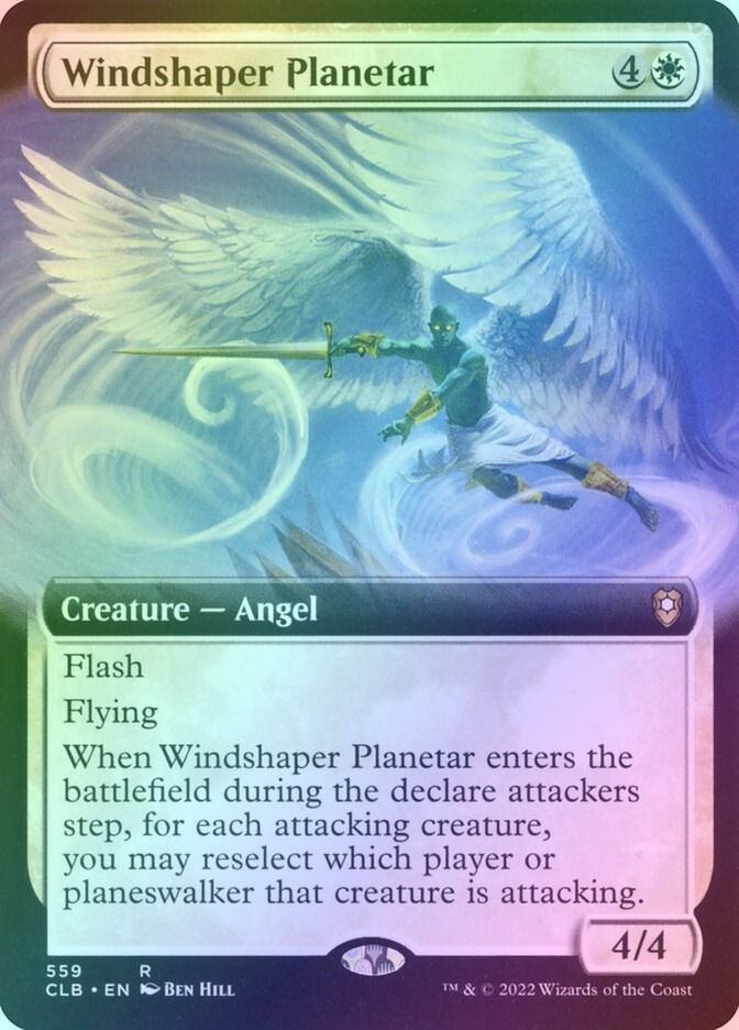 Windshaper Planetar (CLB) (559) / Extended Art / Foil