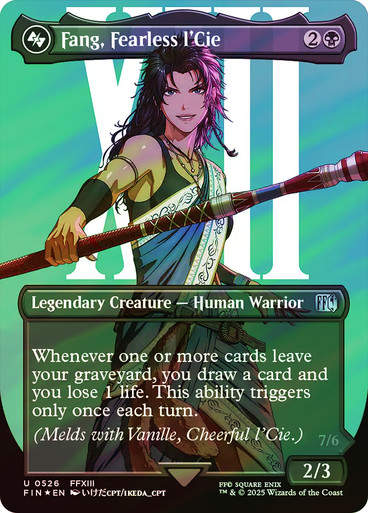 Fang, Fearless l'Cie (FIN) (526) / Borderless / Surge Foil