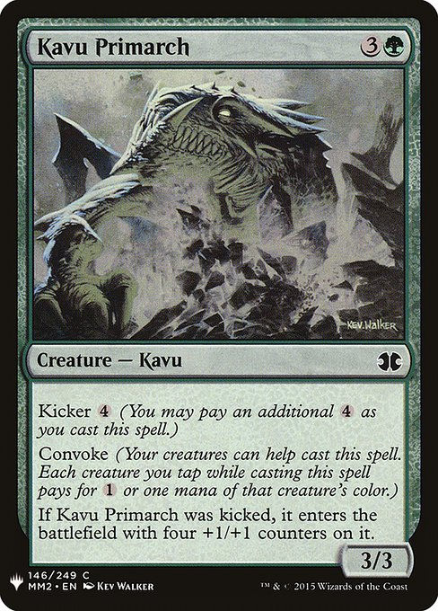 Kavu Primarch (PLST) (MM2-146)
