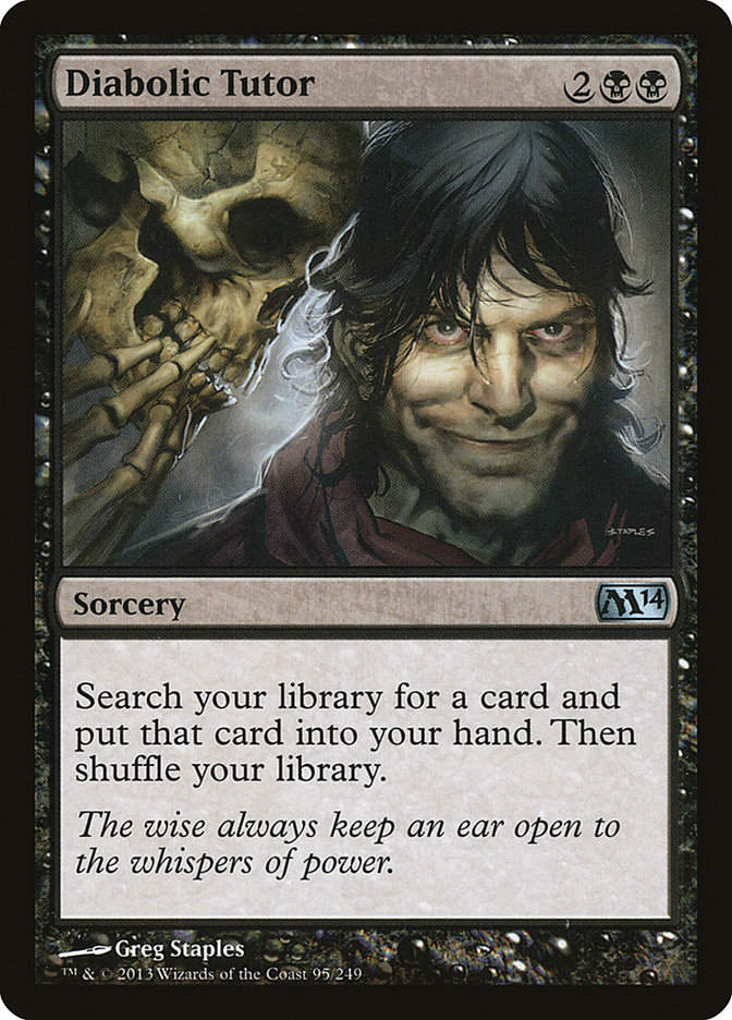 Diabolic Tutor (M14) (95)