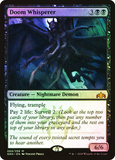 Doom Whisperer (GRN) (69) / Foil