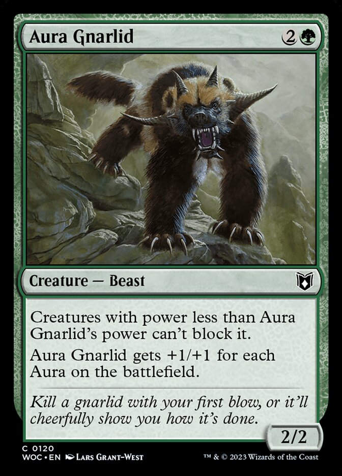 Aura Gnarlid (WOC) (120)