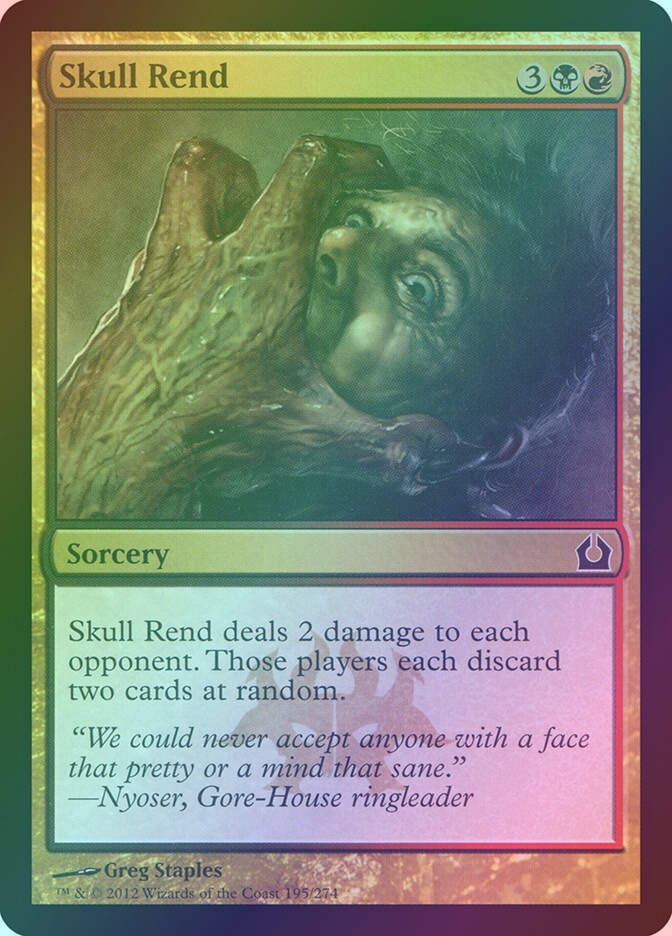 Skull Rend (RTR) (195) / Foil