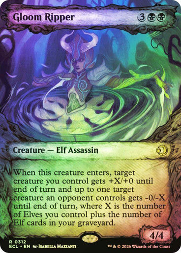Gloom Ripper (ECL) (312) / Showcase / Foil