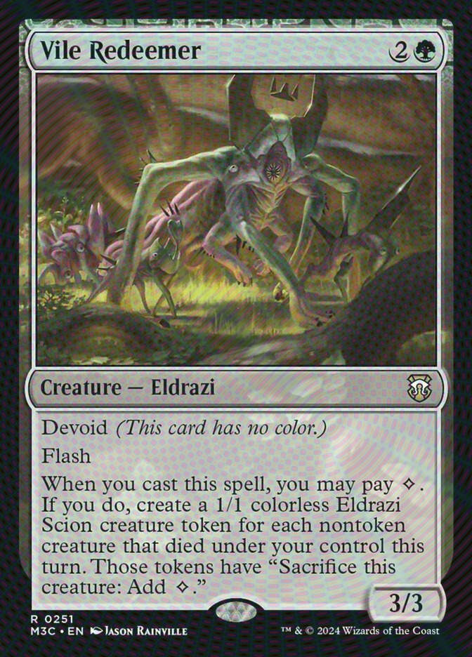 Vile Redeemer (M3C) (251) / Ripple Foil