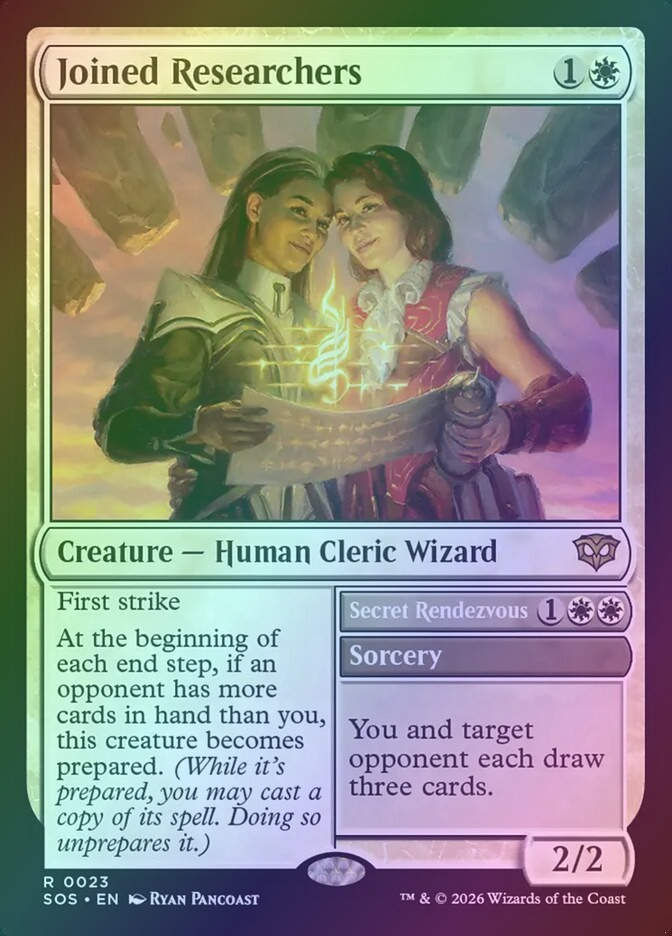 Joined Researchers // Secret Rendezvous (SOS) (23) / Foil