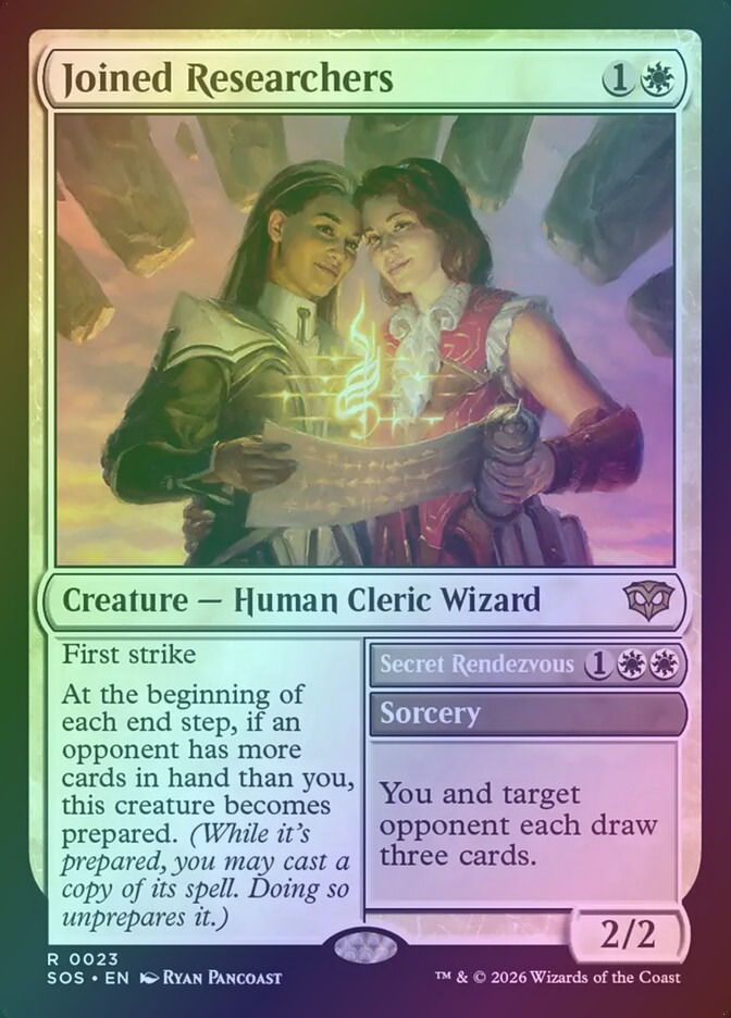 Joined Researchers // Secret Rendezvous (SOS) (23) / Foil